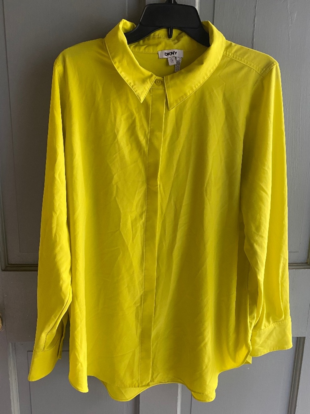 DKNY Long-sleeve Blouse - XL